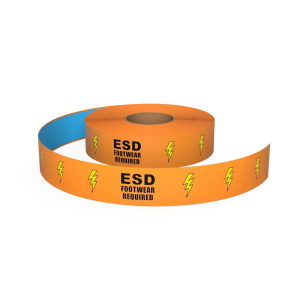 TAPE MED EGET TRYK - ORANGE