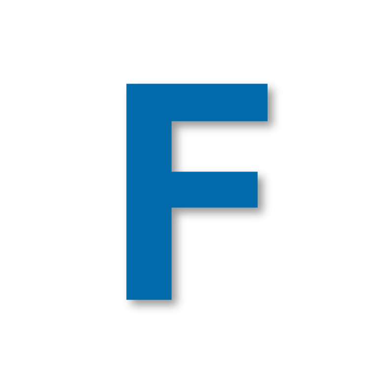 BOGSTAV - F