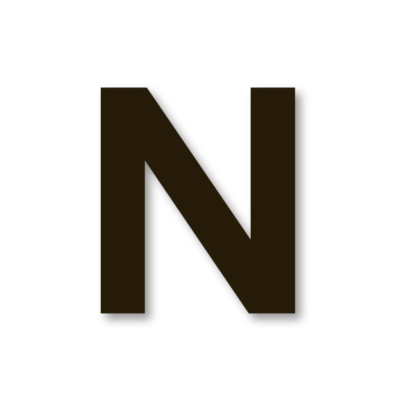 BOGSTAV - N 