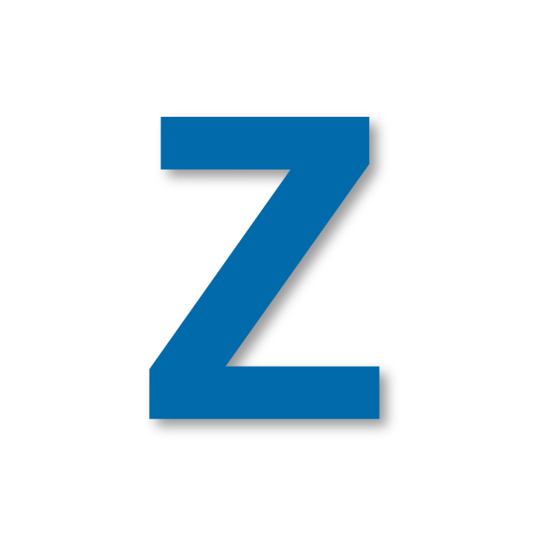 BOGSTAV - Z