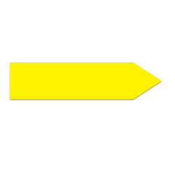 STREG - 25 cm x 9,5cm /stilk 9,5 cm (30 stk. i pakke)