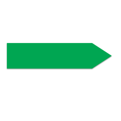 STREG - 25 cm x 9,5cm /stilk 9,5 cm (30 stk. i pakke)