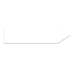 STREG - 25 cm x 9,5cm /stilk 9,5 cm (30 stk. i pakke)