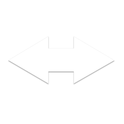 DOBBELTPIL 71cmx33cm / stilk 12cm (3 stk. i pakke)	