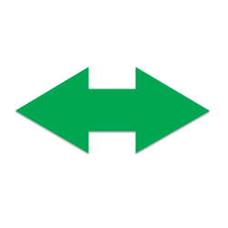 DOBBELTPIL 71cmx33cm / stilk 12cm (3 stk. i pakke)	