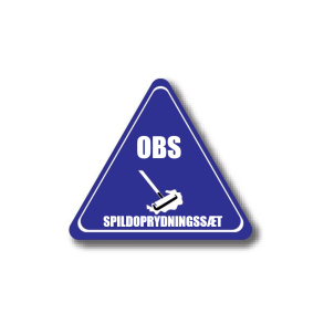 TREKANTEDE ADVARSELSSKILT