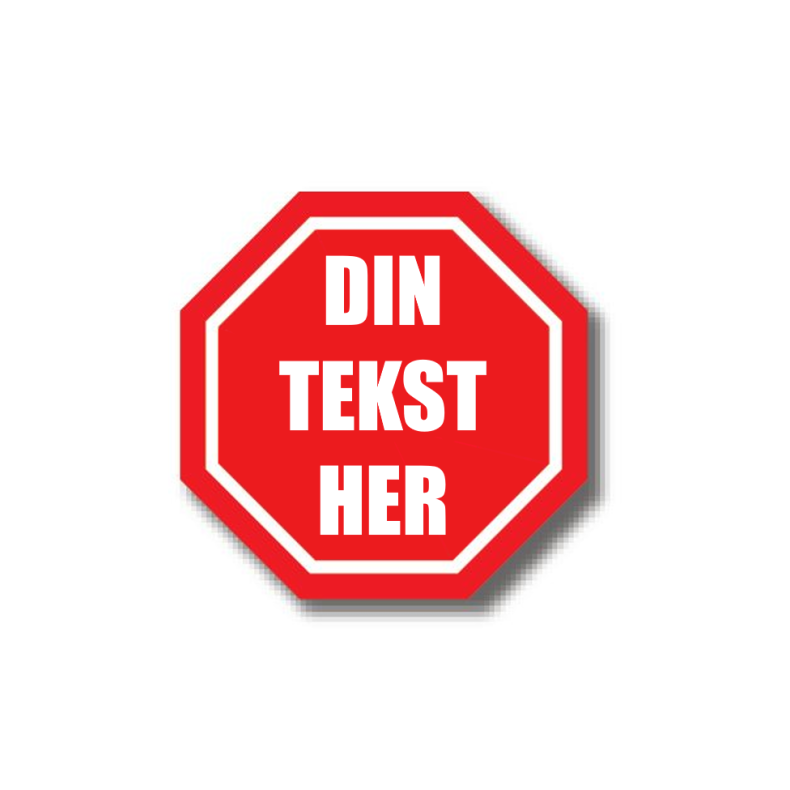 SELVKLBENDE SKILT
