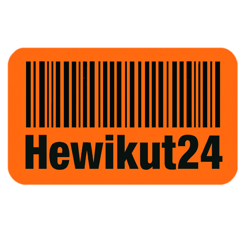 SELVKLBENDE STREGKODE ORANGE