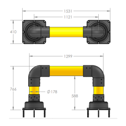 Type 3 Hestesko sikkerhedsvrn 